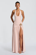 Flourenne Sarai Maxi Skirt in Soft Blush