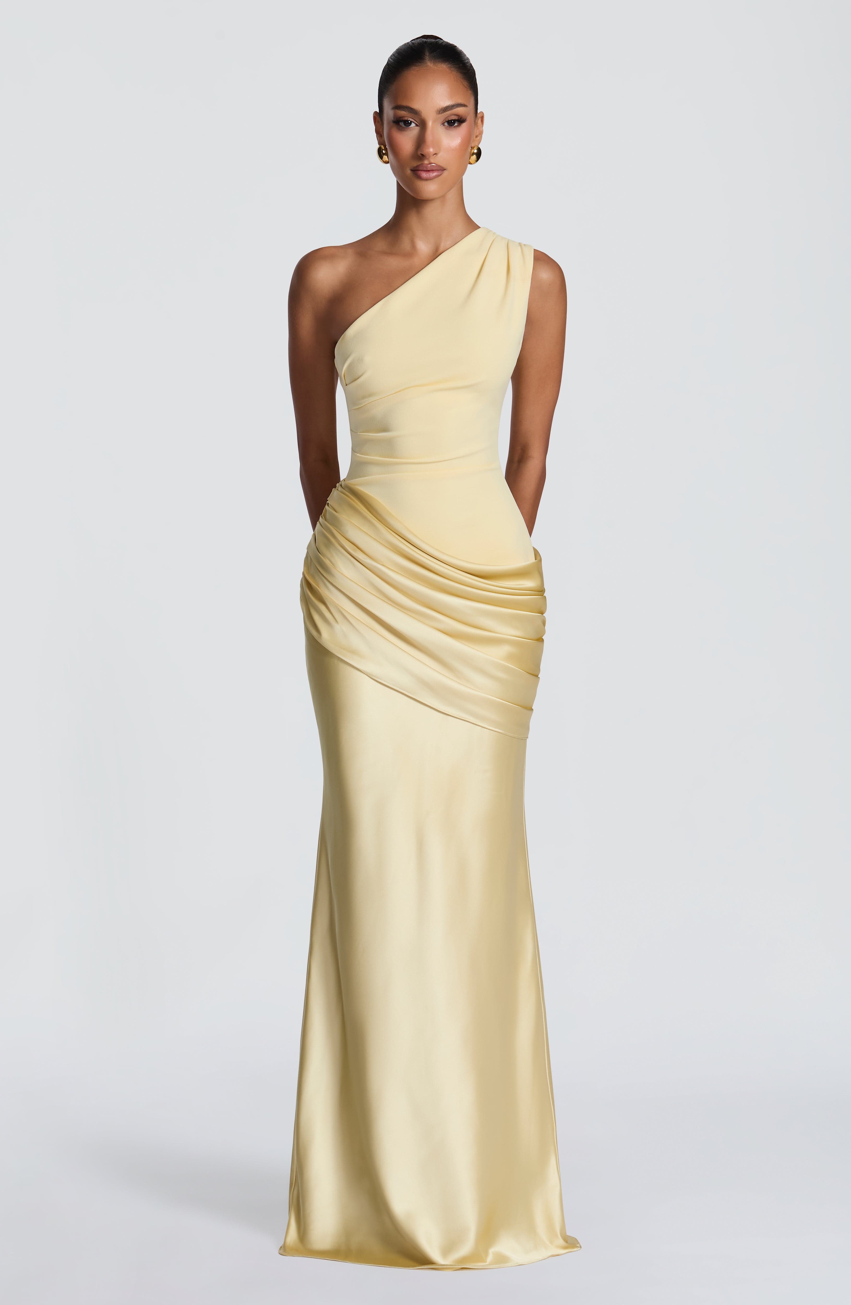 Flourenne Sedonia Maxi Dress in Lemon