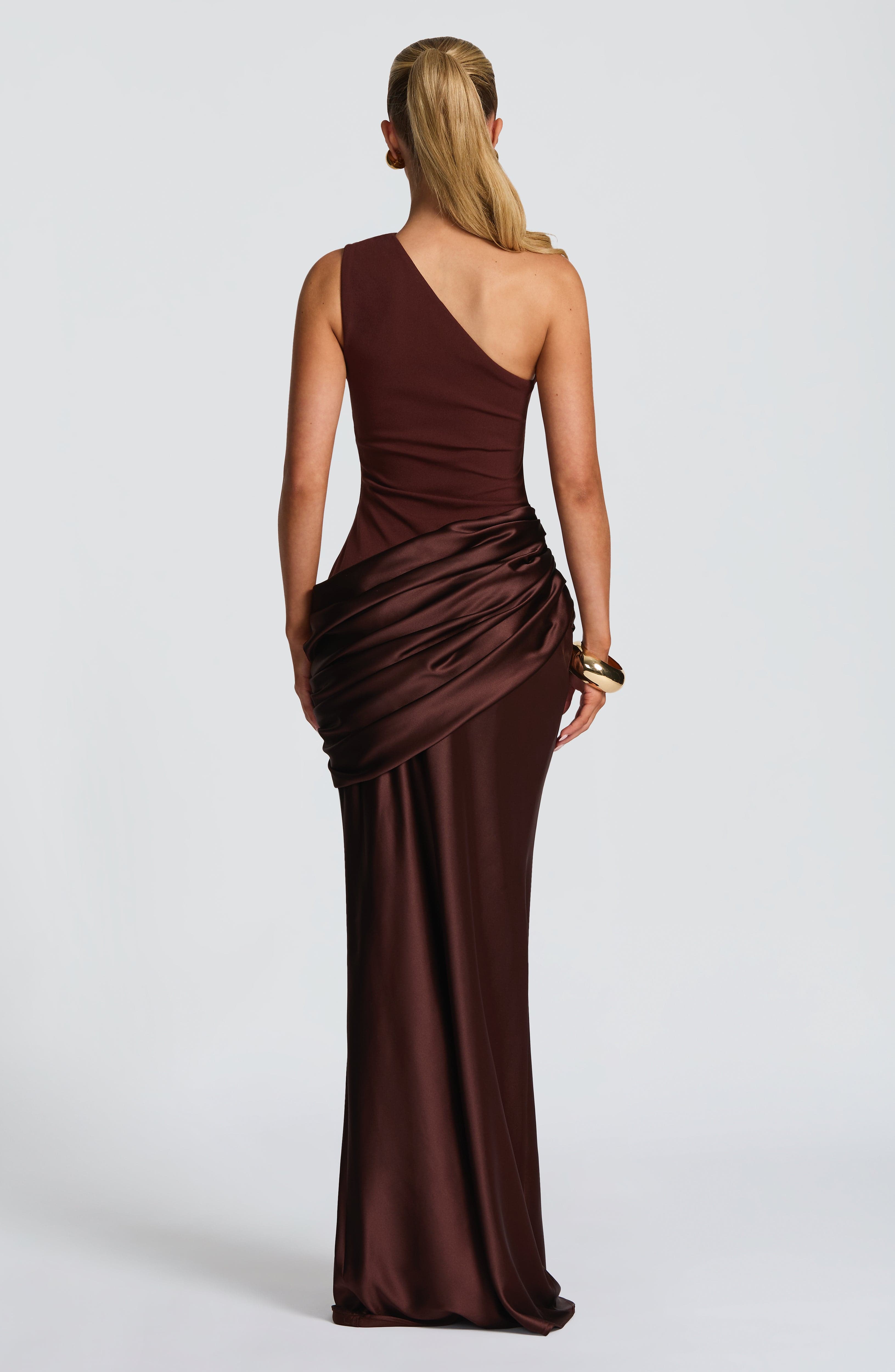 Flourenne Sedonia Maxi Dress in Plum Brown
