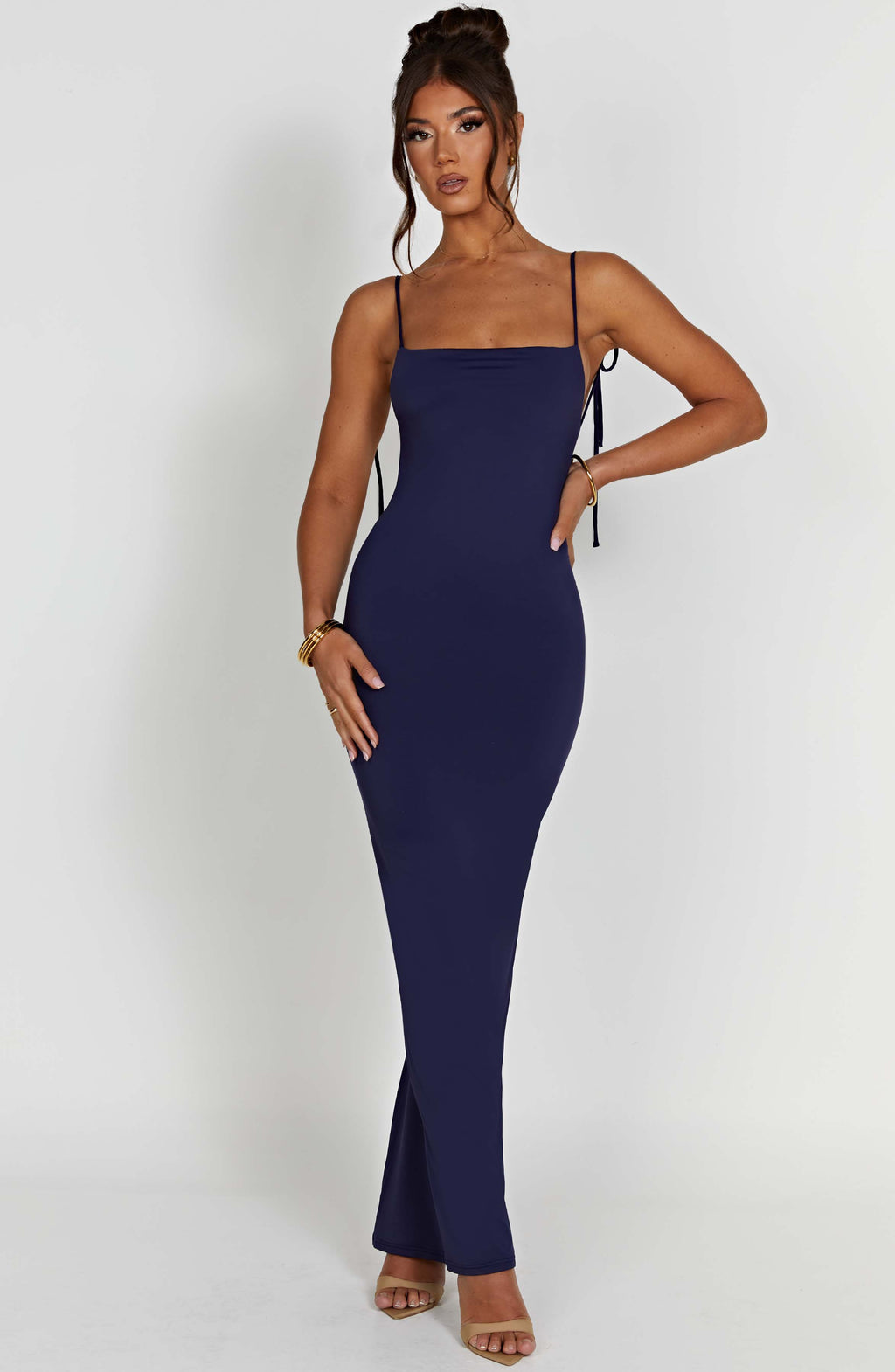 Flourenne Sonya Maxi Dress in Navy