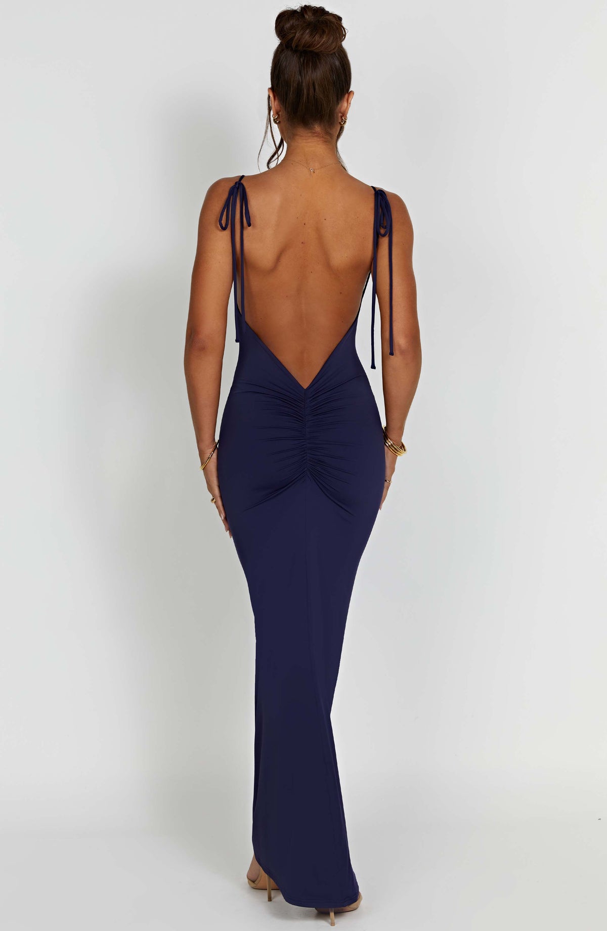 Flourenne Sonya Maxi Dress in Navy