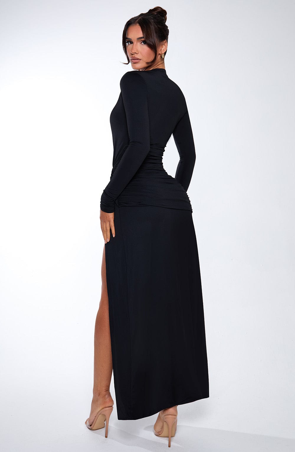 Flourenne Ysabelle Maxi Dress in Black
