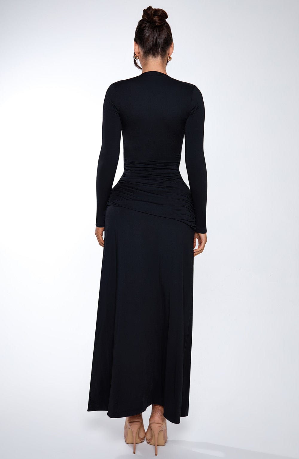 Flourenne Ysabelle Maxi Dress in Black