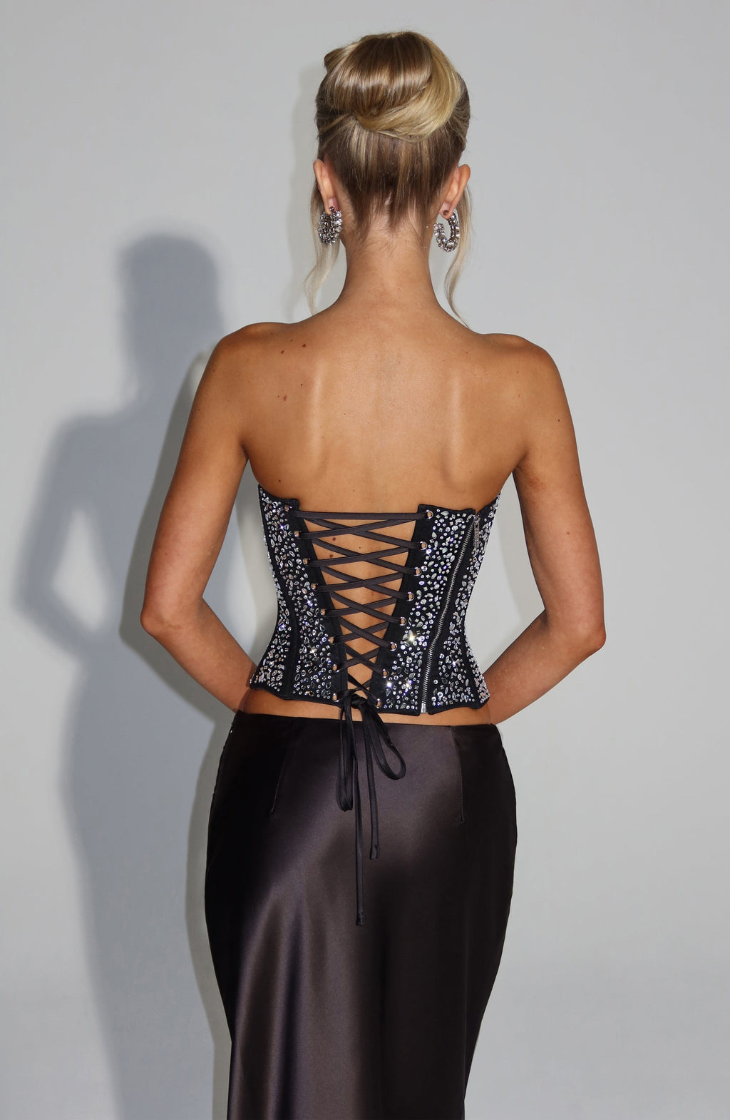 Flourenne Yvaine Corset in Black