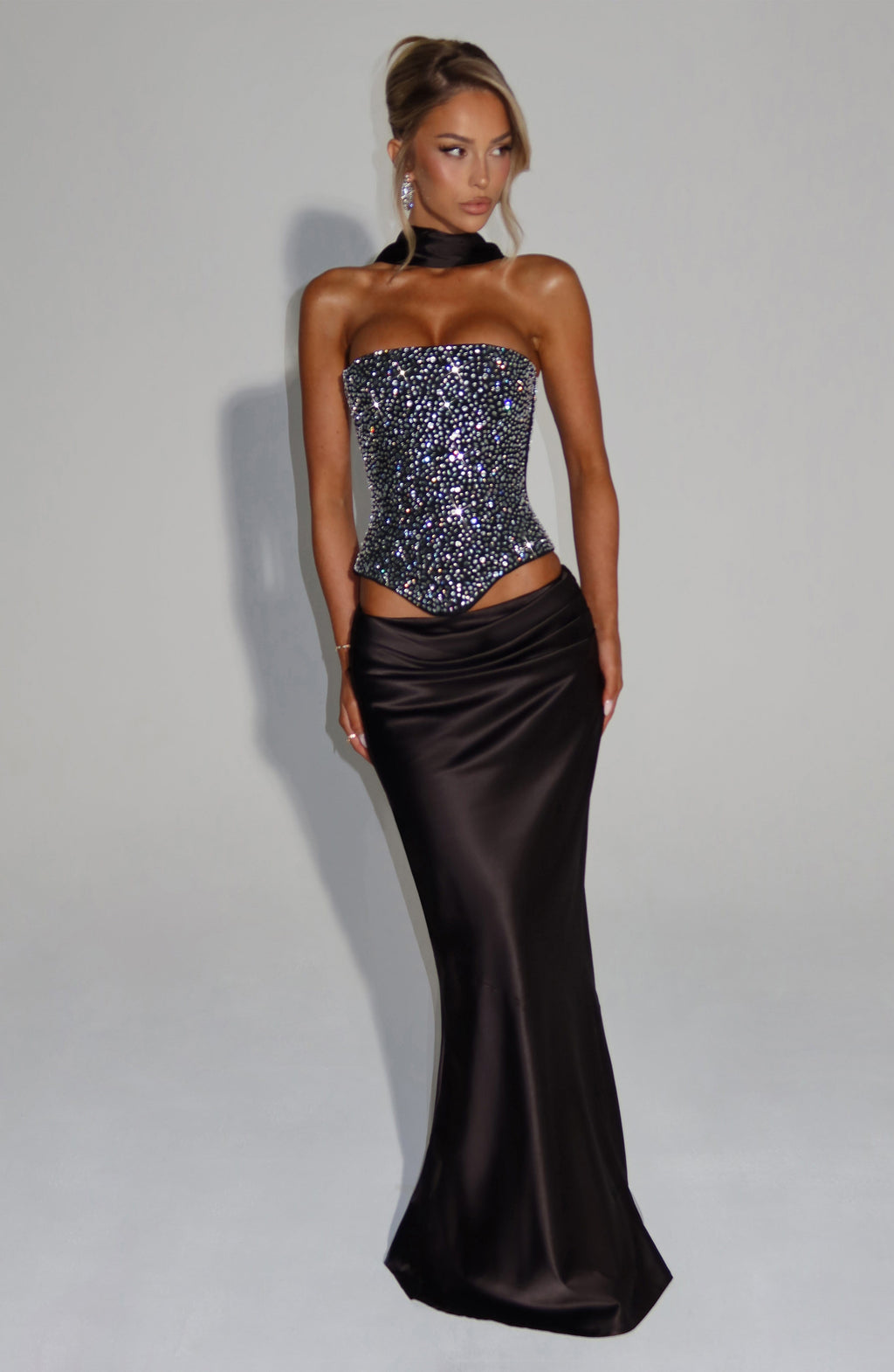 Flourenne Yvaine Corset in Black