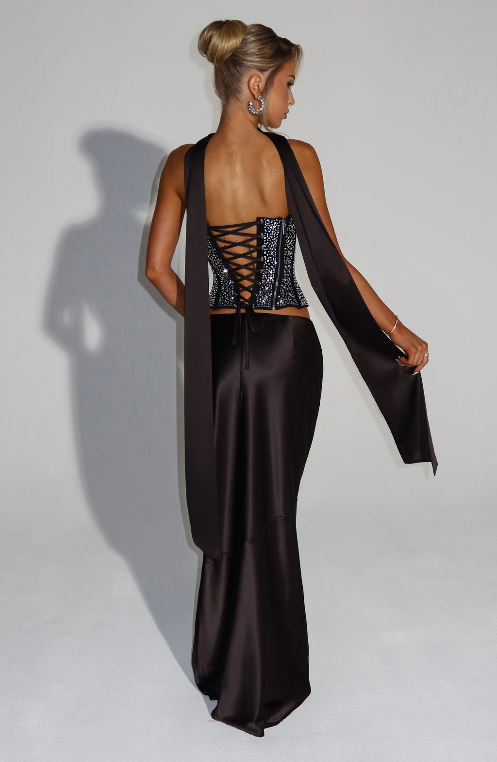 Flourenne Yvaine Corset in Black
