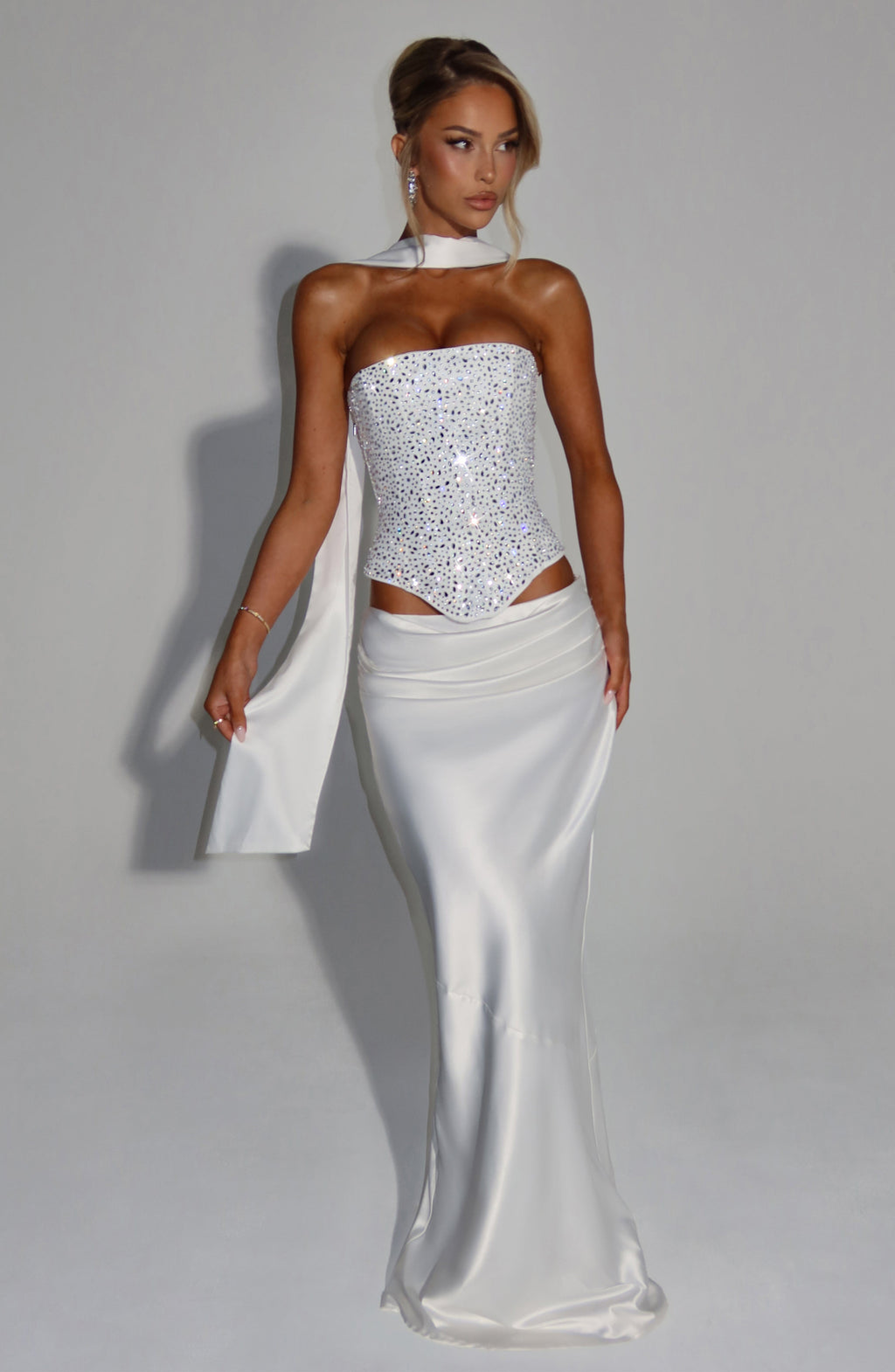 Flourenne Yvaine Corset in Ivory