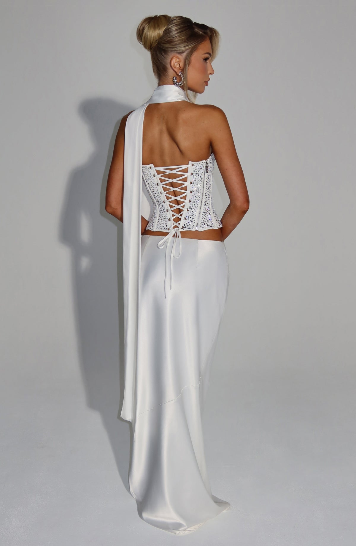 Flourenne Yvaine Corset in Ivory