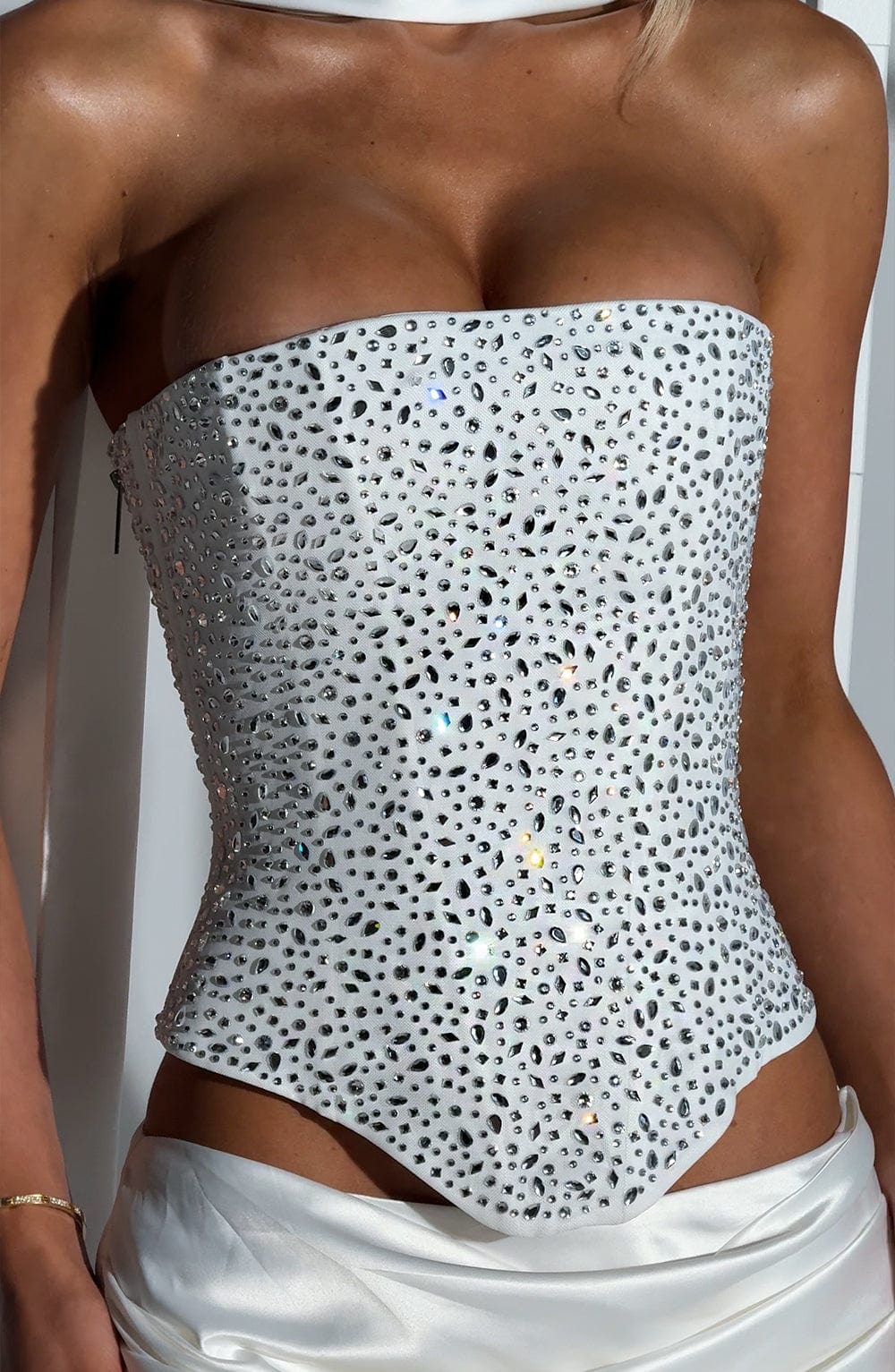 Flourenne Yvaine Corset in Ivory