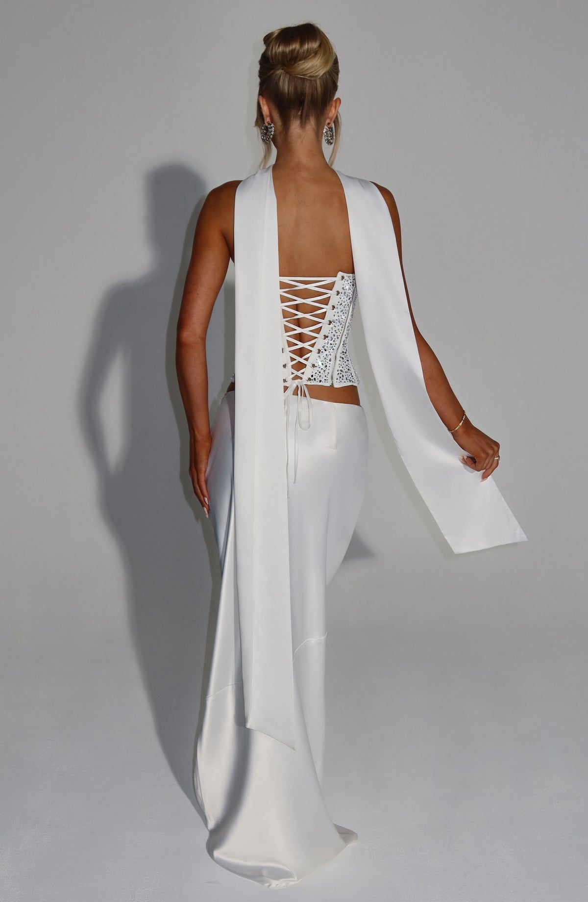 Flourenne Yvaine Corset in Ivory