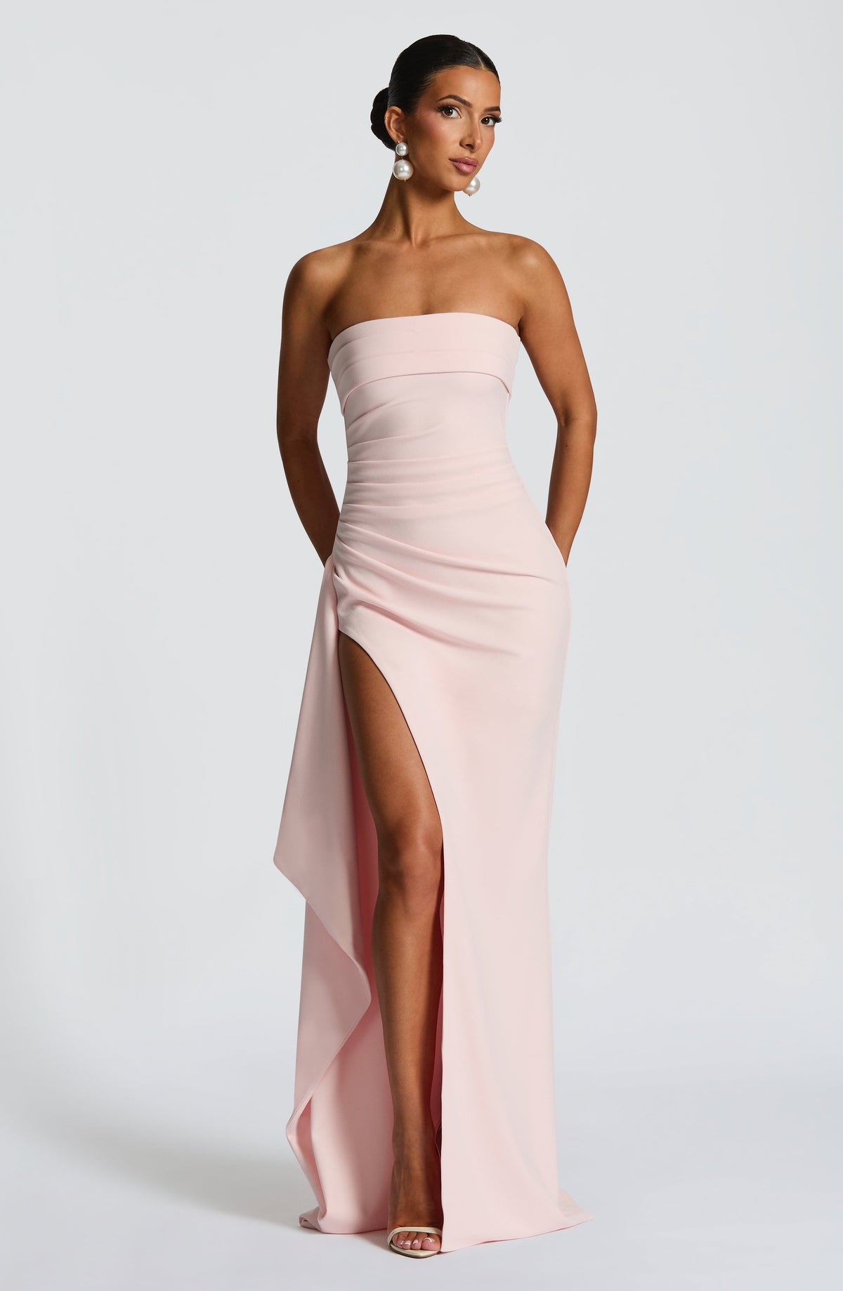 Flourenne Zafina Maxi Dress in Blush