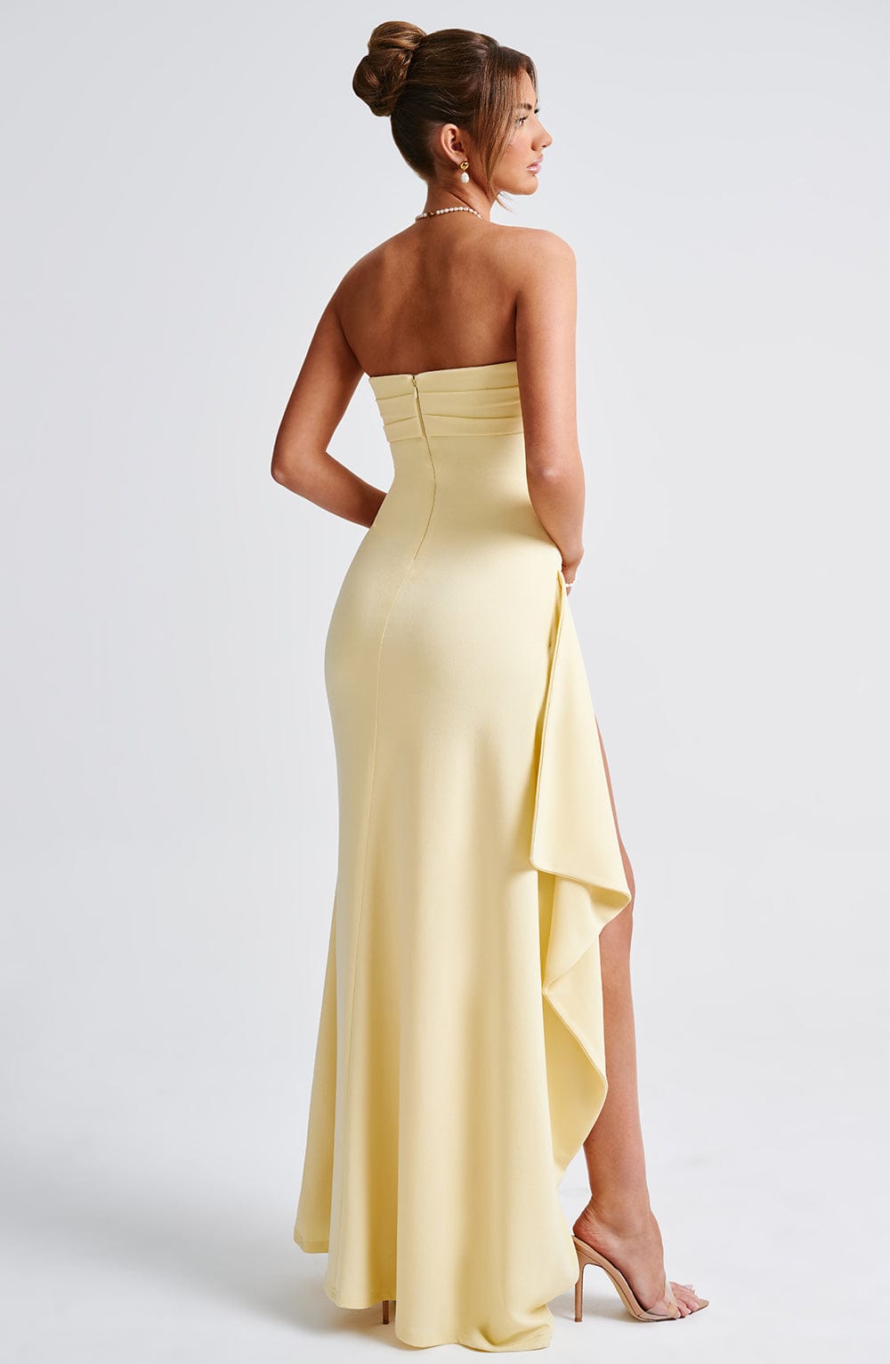 Flourenne Zafina Maxi Dress in Lemon