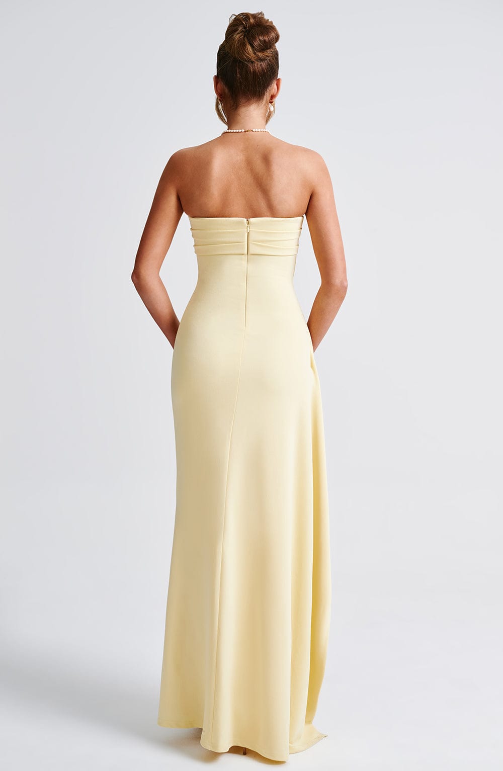 Flourenne Zafina Maxi Dress in Lemon
