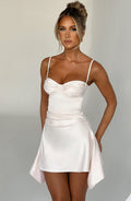 Flourenne Zahlia Mini Dress in Ivory