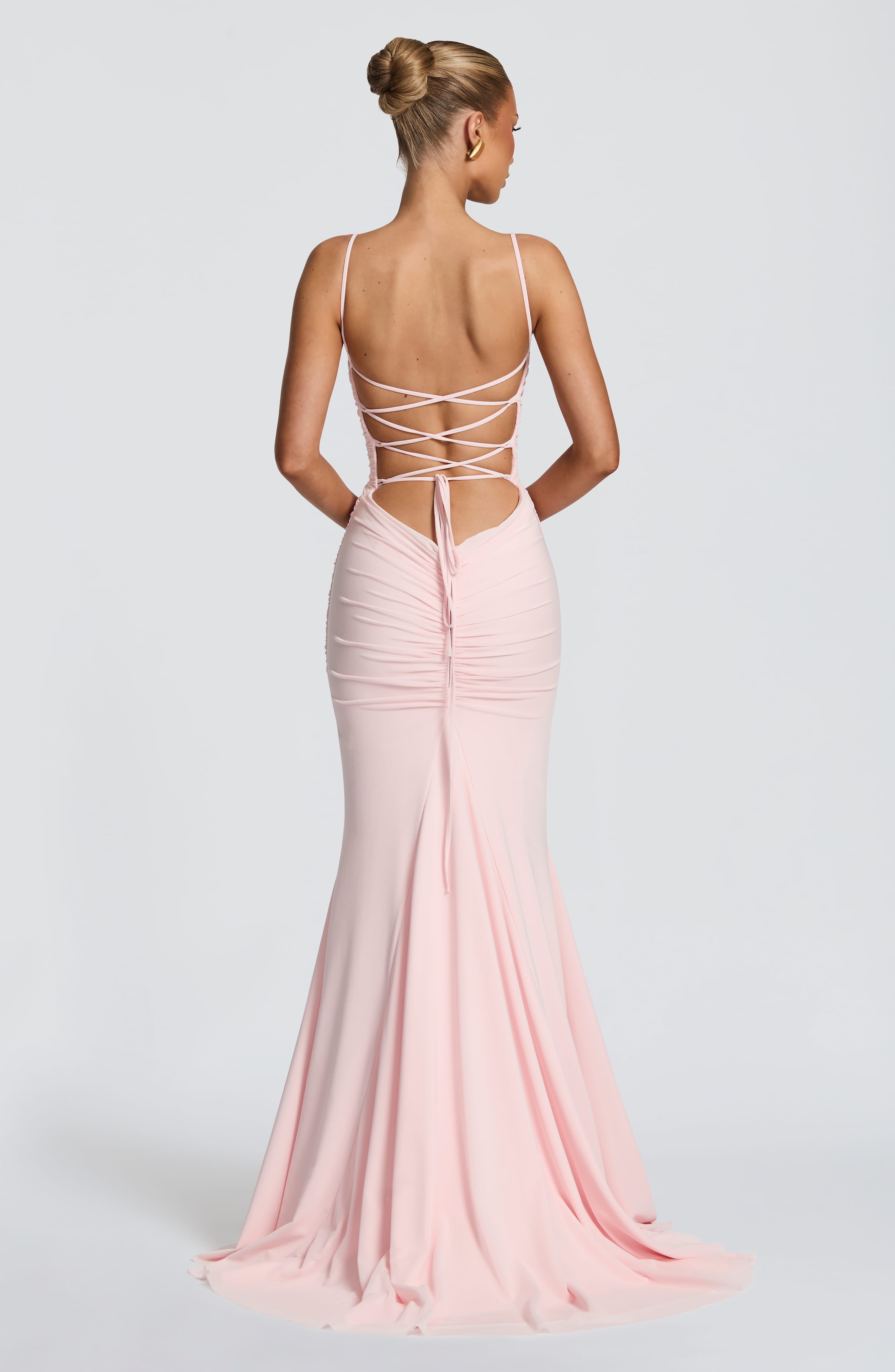 Flourenne Zarina Gown in Blush