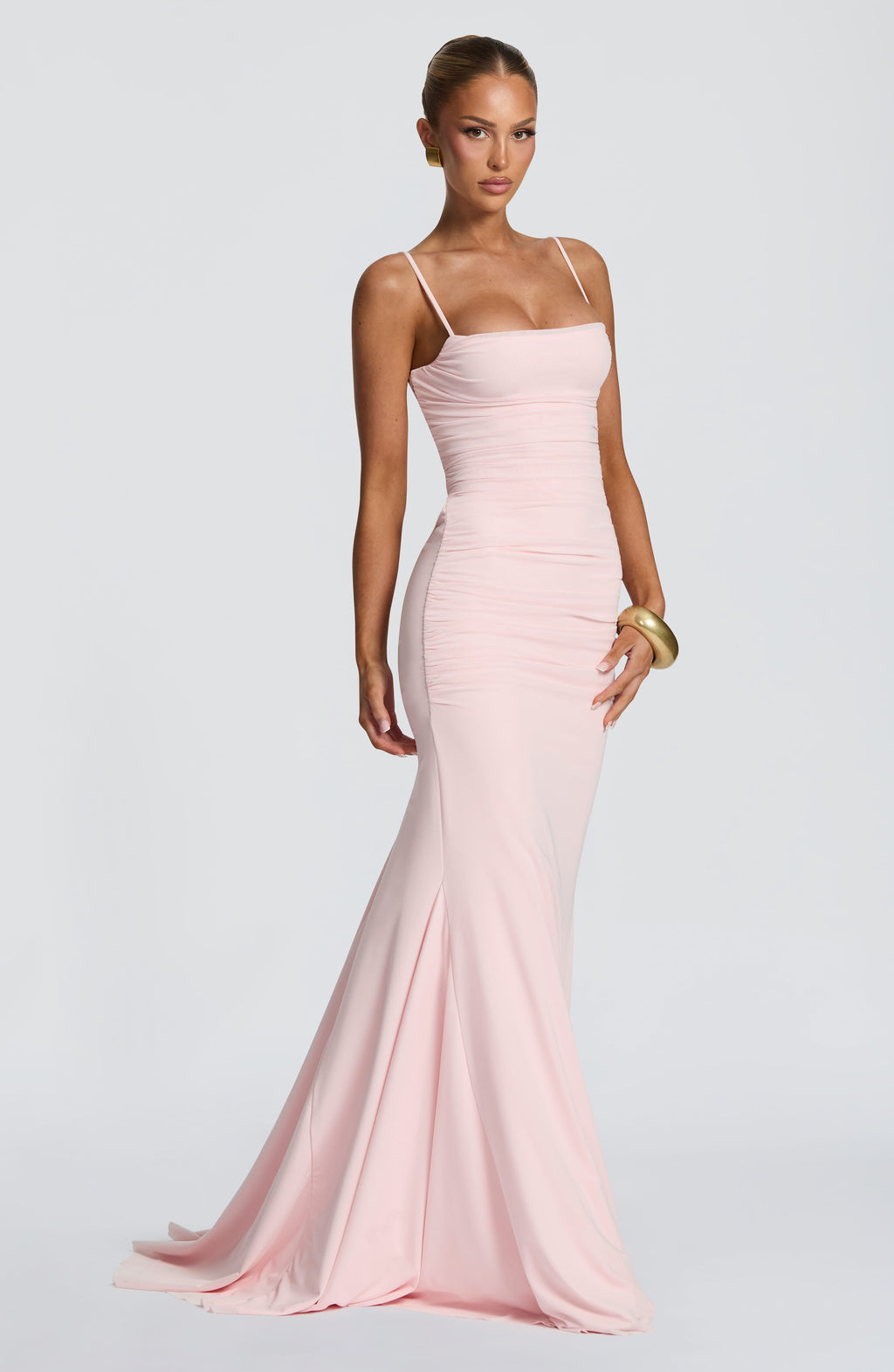 Flourenne Zarina Gown in Blush