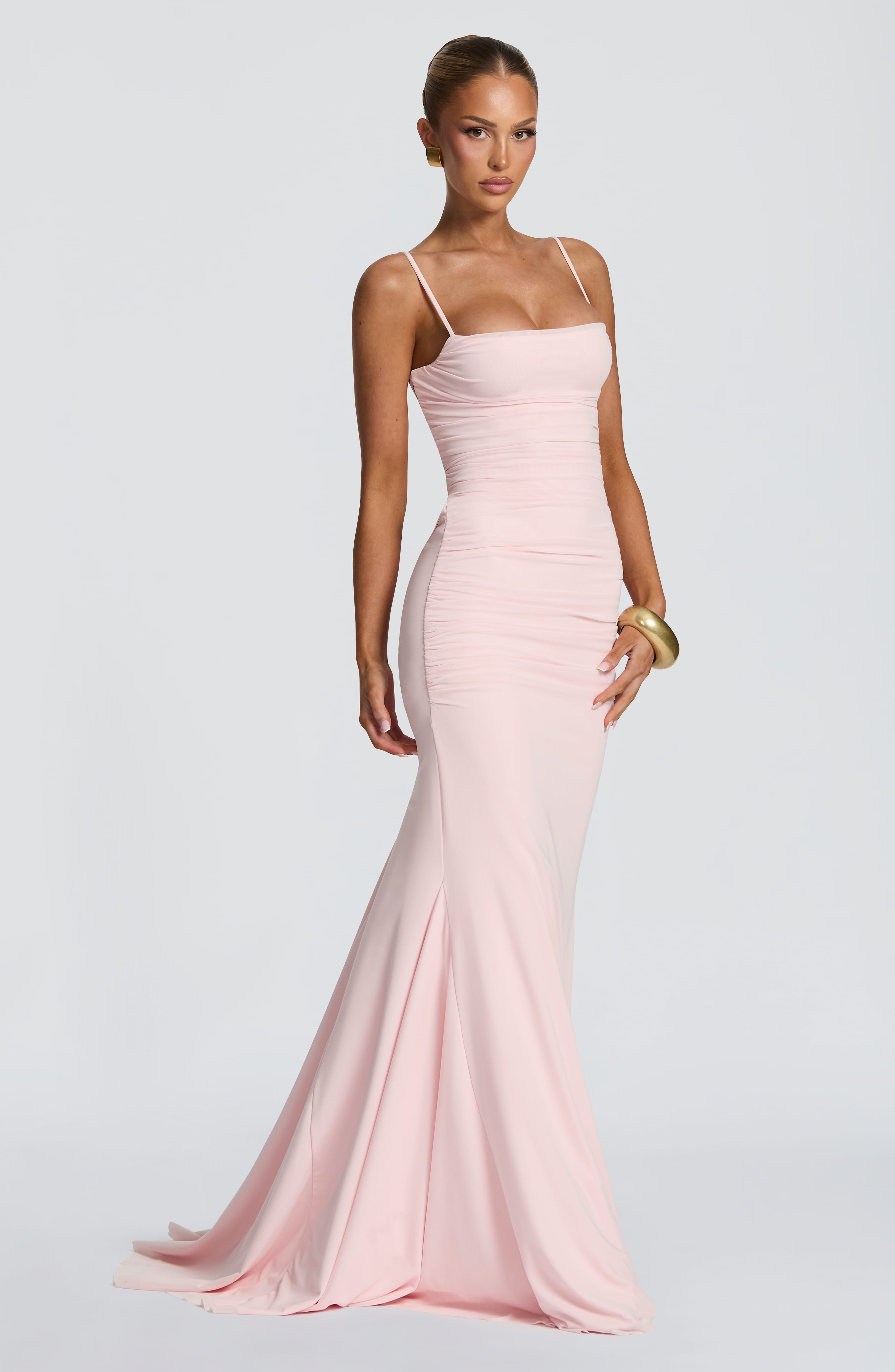 Flourenne Zarina Gown in Blush