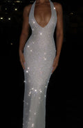 Flourenne Zayda Maxi Dress in Nude