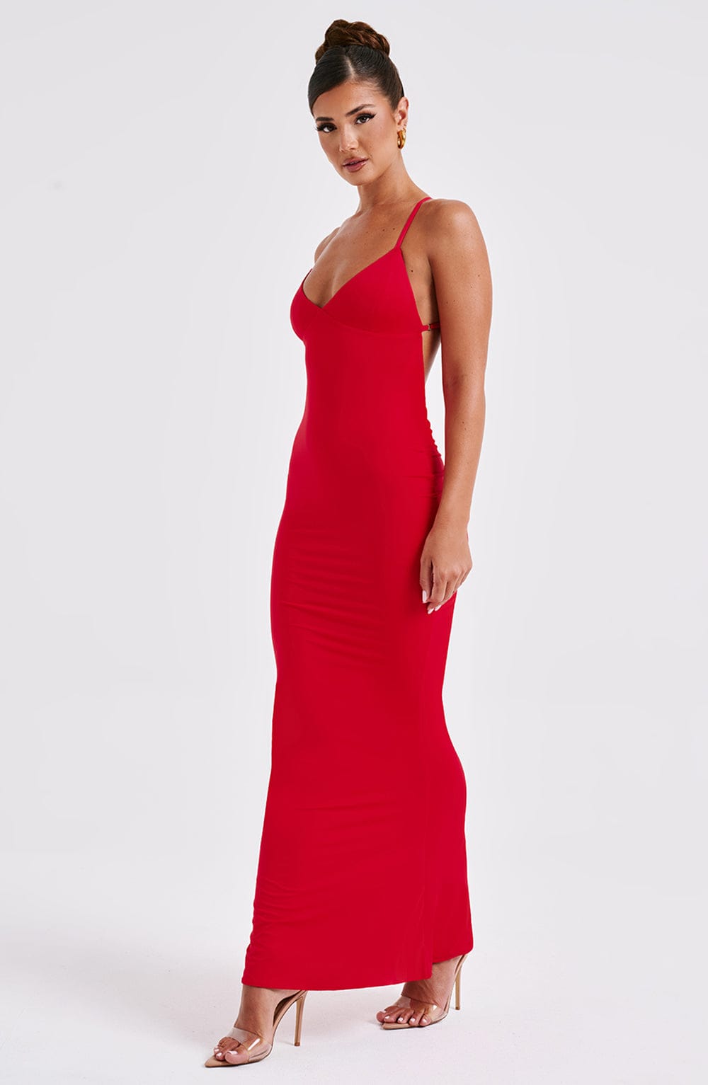 Flourenne Zelina Maxi Dress in Red