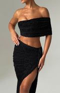 Flourenne Zinelle Top in Black
